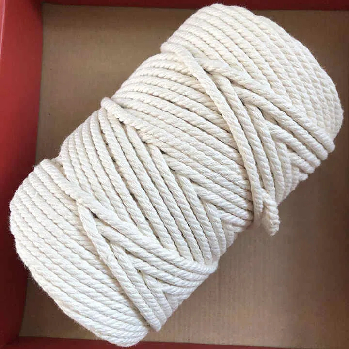 حبل مكرمية قطني معروض للبيع بسعر خاص ,Cotton macrame rope for sale at a special price