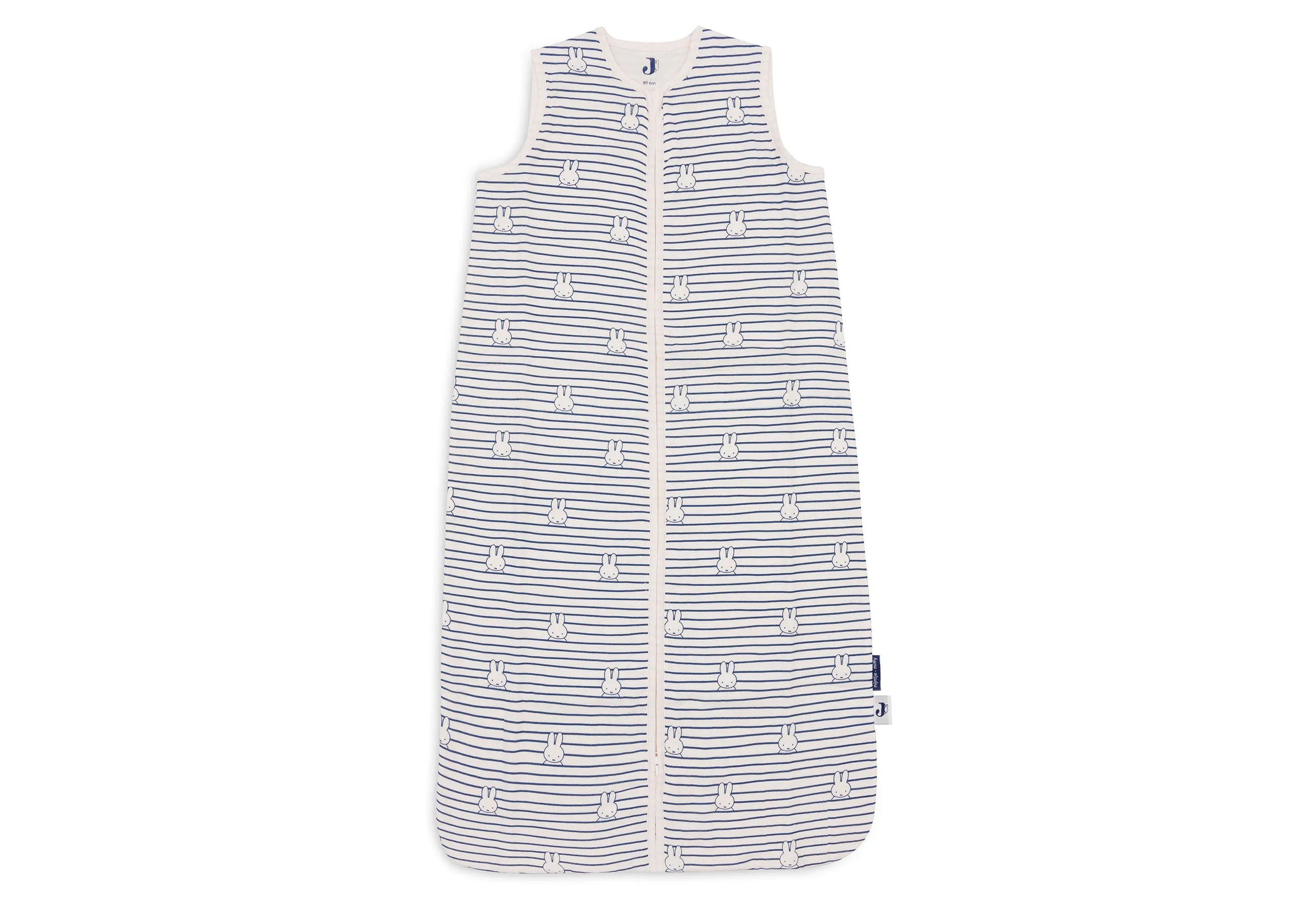 Baby Sleeping Bag Muslin 70cm Miffy Stripe - Navy
