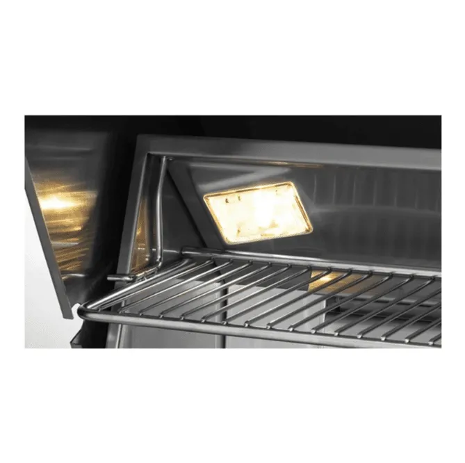 Fire Magic Aurora A660s 30-Inch Natural Gas Freestanding Grill w/ 1 Sear Burner, Backburner, Rotisserie Kit and Analog Thermometer - A660S-8LAN-61