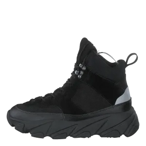 Fire Sneaker Boots Black