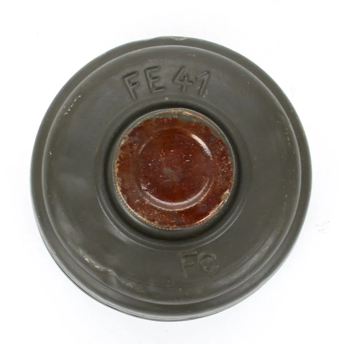 Original German WWII M-38 Gas Mask Spare Filter Can