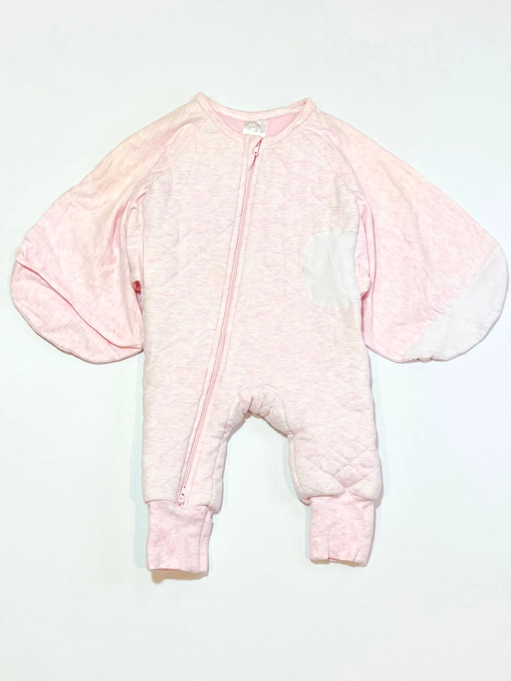Pink swaddle suit - Size large
