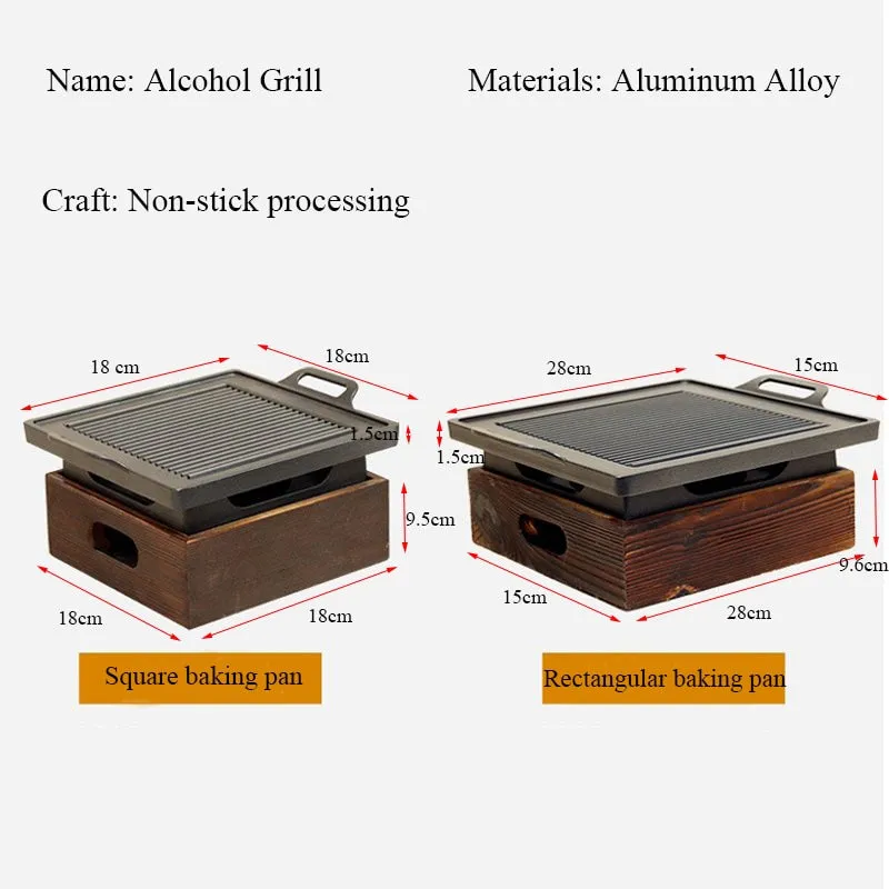 Smokeless Portable Barbecue Grill Charcoal Household Non-stick BBQ