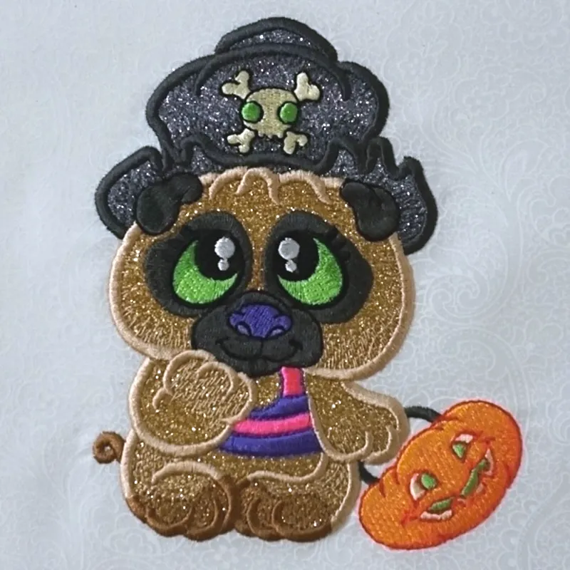 Spooky Buddies 5x7--Set of 10 Designs