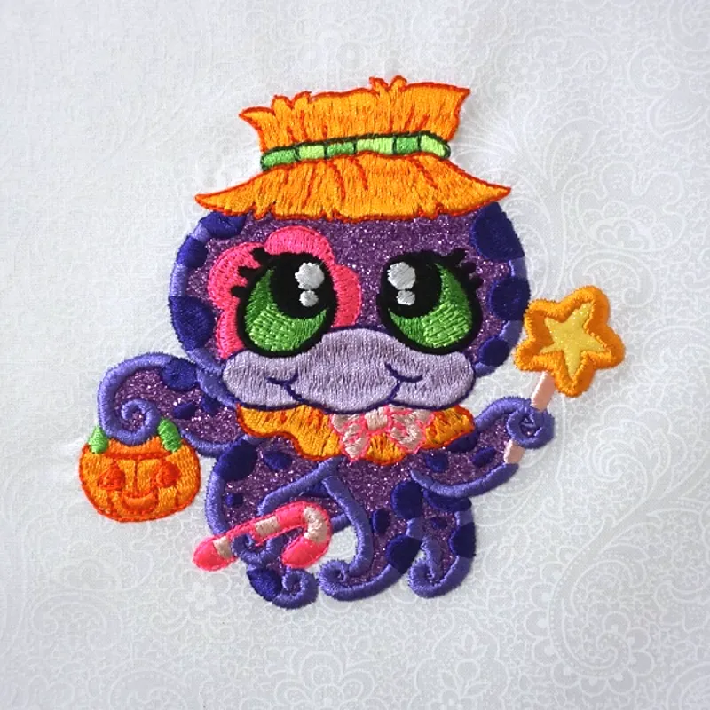 Spooky Buddies 5x7--Set of 10 Designs