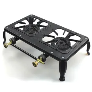 ToolCraft Large Burner Ring Stove with Stand. Ideal for Camping, Cookouts, Household and Many More - TCAS007